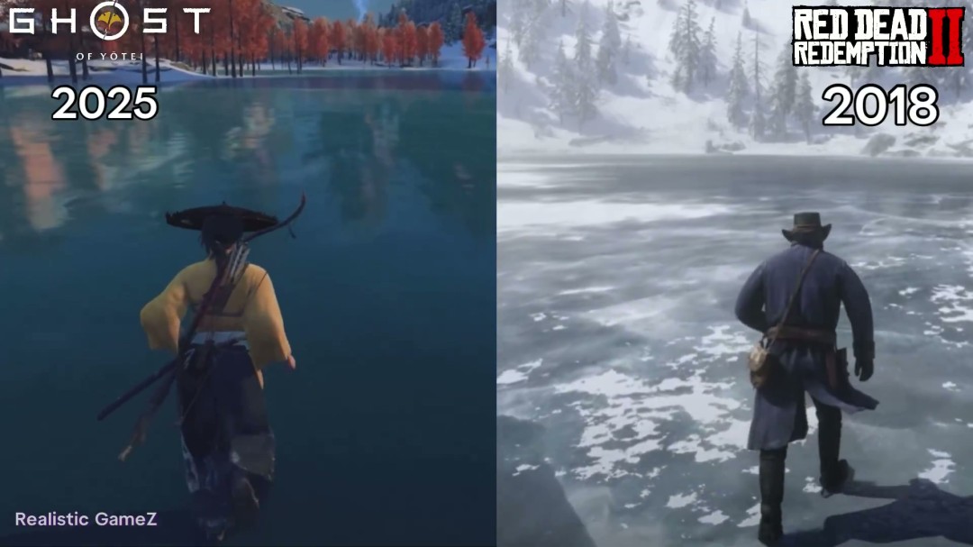 《荒野大镖客2》vs《对马岛之魂》神仙打架!谁才是开放世界之王?