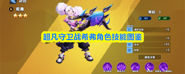 超凡守卫战希弗角色技能全览