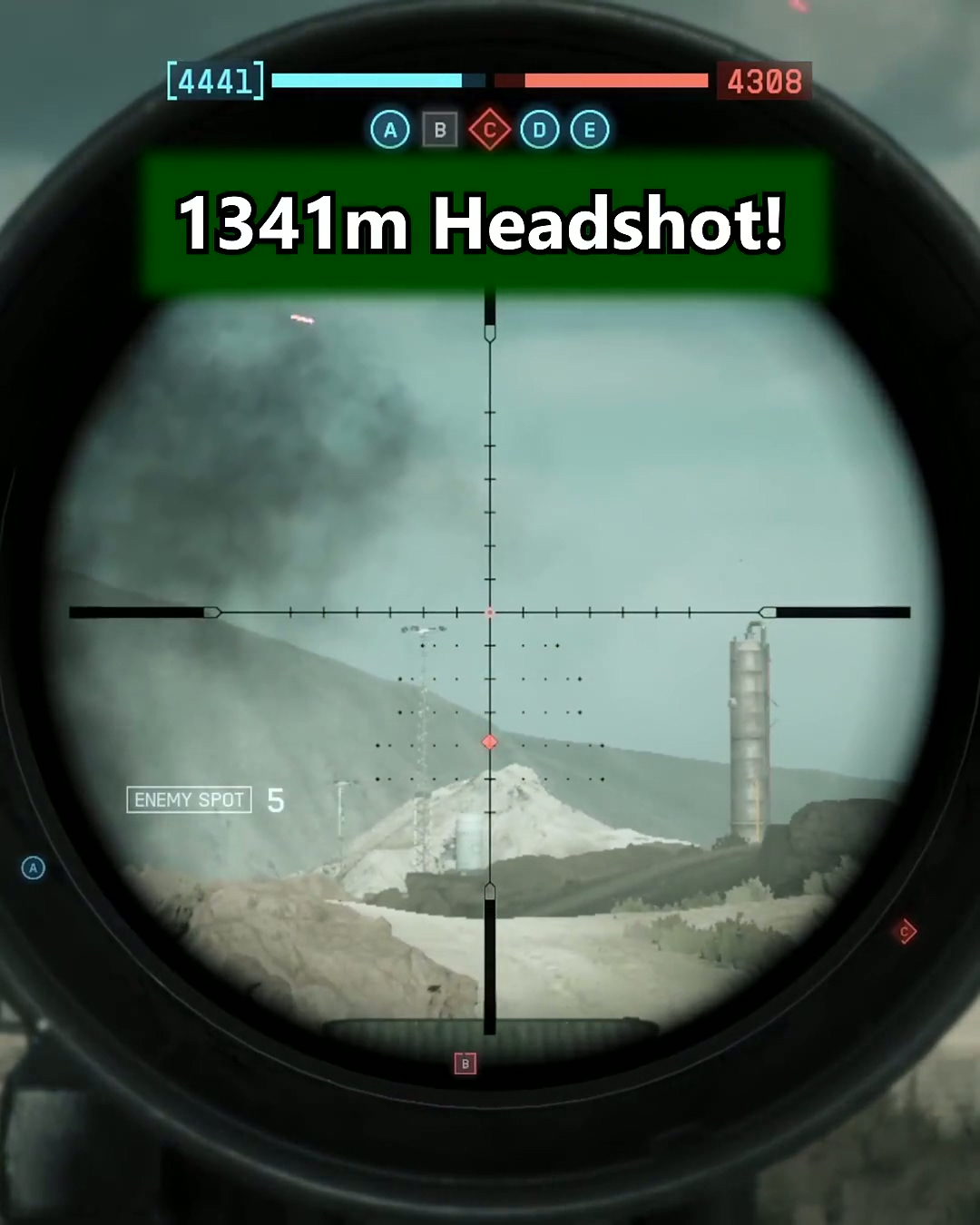 《战地6》玩家刷新世界纪录！1341米超远狙杀一枪封神