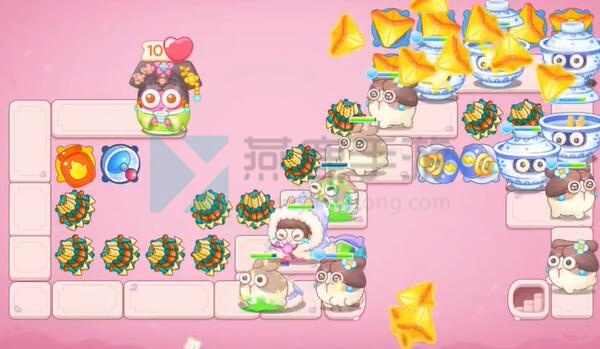 保卫萝卜4秋妃传第86关攻略