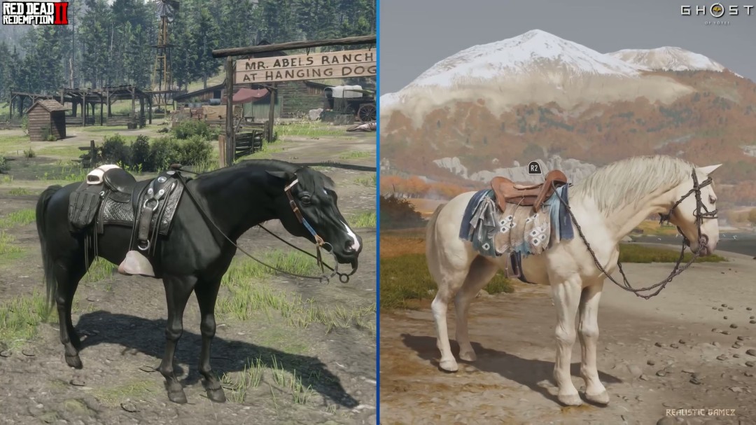 《荒野大镖客2》vs《对马岛之魂》神仙打架!谁才是开放世界之王?