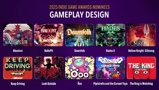 2025年度独立游戏大奖揭晓,增设“LGBT主题”特别奖项