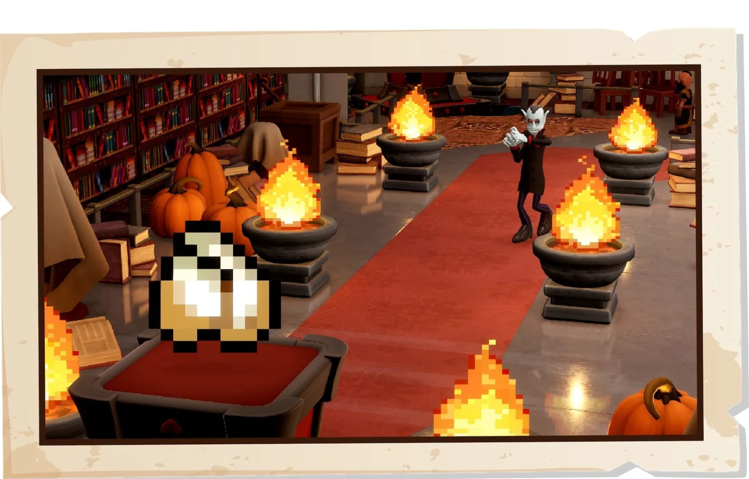 《双点博物馆》联动《吸血鬼幸存者》:海量新藏品狂潮来袭,生存挑战爽翻馆藏!