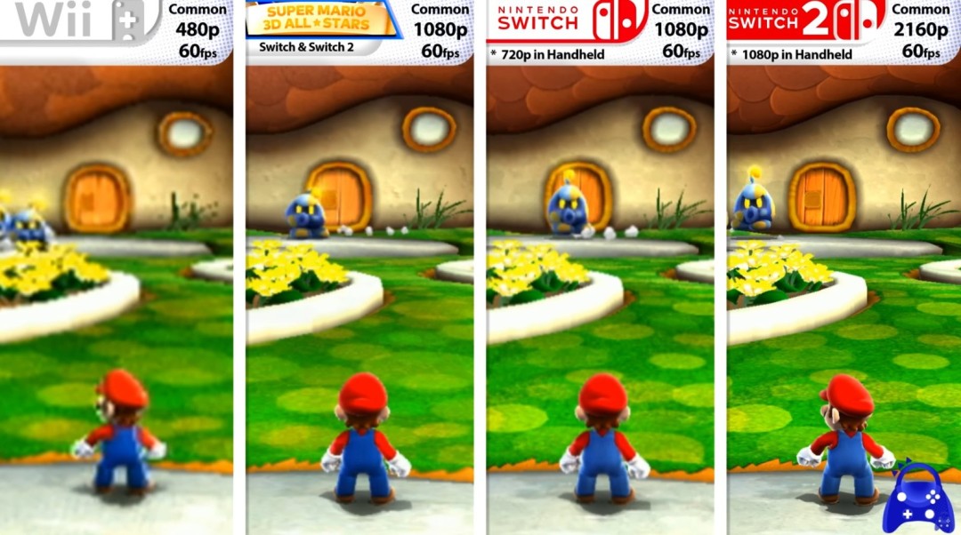 新增原生4K！《超级马里奥银河1+2》全平台画质对比：Switch/ Wii/模拟器终极评测