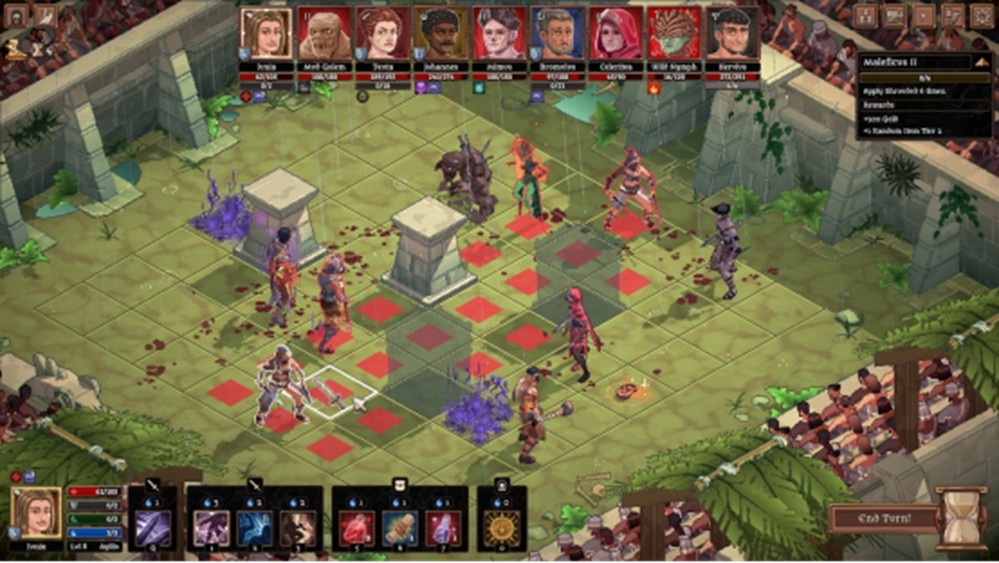 "硬核回合制肉鸽《角斗士血域》曝炫酷新动画!角斗士生死对决燃炸了"