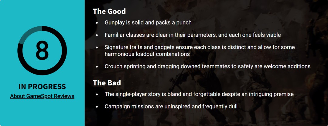 《战地6》IGN仅评5分,但MTC均分高达84!玩家:这次单人剧情拉了?