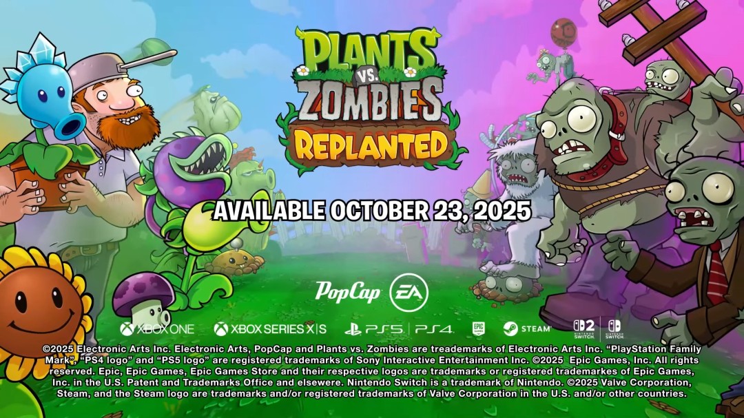 《植物大战僵尸：重植版》宣传片上线！经典回归，重返你的草坪战场